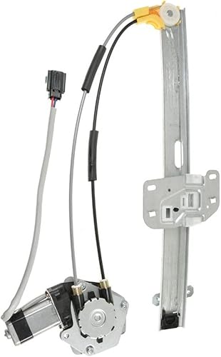 Vista 261 de TRQ Regulador de Elevalunas Eléctrico Trasero Izquierdo y Conjunto del Motor del Lado del Conductor Compatible con Chevrolet Cruze 2012-2015 2016