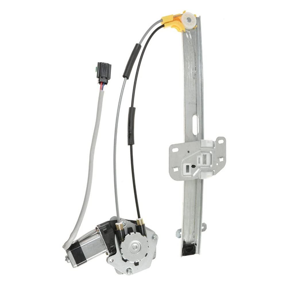 TRQ Front Left Power Window Regulator &amp; Motor Assembly Drivers Side | For 1997-2001 Jeep Cherokee