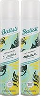 Batiste Original Dry Shampoo 200mL - Classic Fresh with Lemon & Lily Scent, Instantly Revitalise Oily Hair, Adds Volume & Texture, No Residue, Non-Drying Formula, Quick Refresh & All Hair Types