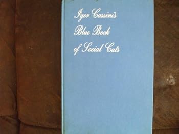 Hardcover Igor Cassinis Blue Book of Social Cats Book