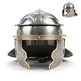 Armor Imperial Gallic 'H' Roman Helmet - One Size - Metallic Armour
