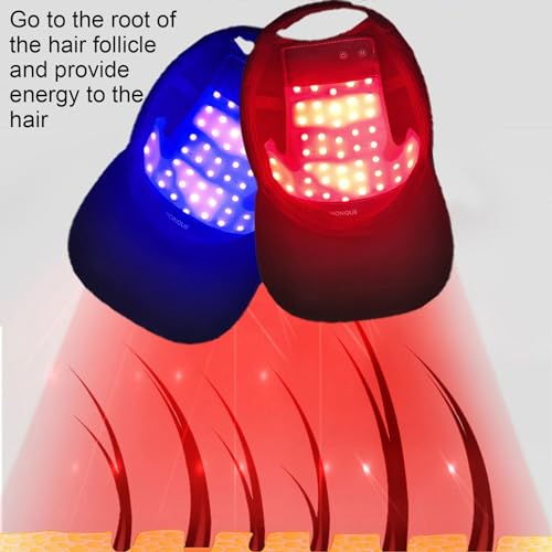 ehozirta Red Light Therapy Cap for Hair Regrowth,Scalp Health Phototherapy Cap with 48 LEDs,Hair Regrowth Treatments Cap for Men Women Hair Loss Treatments Hair Growth Products for Men with Thinning - Image 6