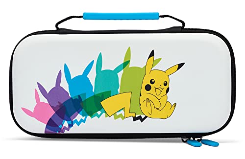 PowerA Étui de Protection NSW - Pokémon : Pikachu Color Shift TBD, étui de Protection, étui de Jeu, étui de Console, étui de Transport, Rangement de Jeux, Coloris Assortis