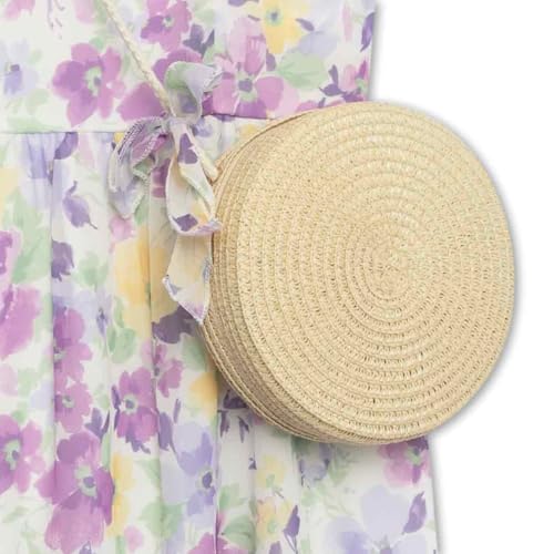 Speechless Girls' Flutter Sleeve Chiffon Maxi Dress and Purse3