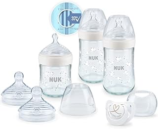 Nuk 10225224 Butelka, Biały, 2 x 240 ml, 1 x 180 ml