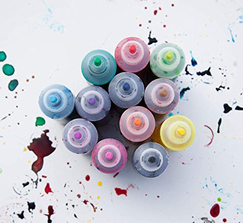 Tulip One-Step Tie-Dye Kit Tulip Fabric 36028 Fdy Super Big 12-Color Tie Dye Kit Bundle, As Detailed