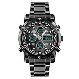 montre casio aiguille digitale ★Facile à Utiliser★: La montre est facile à manipuler selon les instructions. Une montre de haute qualité est un excellent cadeau pour la famille et les amis.