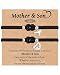 GBTBYS Mother Son Bracelet Son Gifts from Mom Dinosaur Forever Knot Bracelet Birthday Mothers Day Gifts for Moms Sons