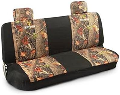 King's Camo Camouflage Bench Seat Cover