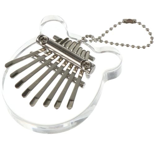 MAGICLULU Mini Kalimba Daumenklavier Tasten Musikinstrument für Anfänger mit Klarem Klang und Handlichem Design als Geschenk für Musikliebhaber