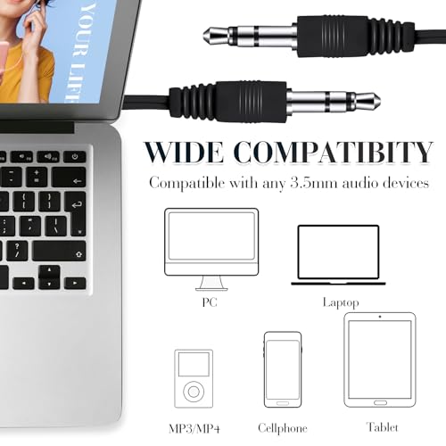 Image of Konohan 500 Pcs Bulk Earbuds with Wire Basic Headphones in Ear for Libraries Laptop, No Microphone 3.5 mm Jack Earbuds Dot Headphones, Individually Bagged (Black)