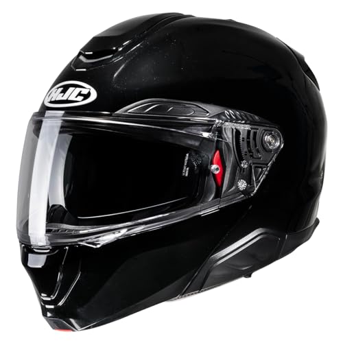 Casque modulable HJC RPHA91 noir métal M parfait pour vos voyages et trajets