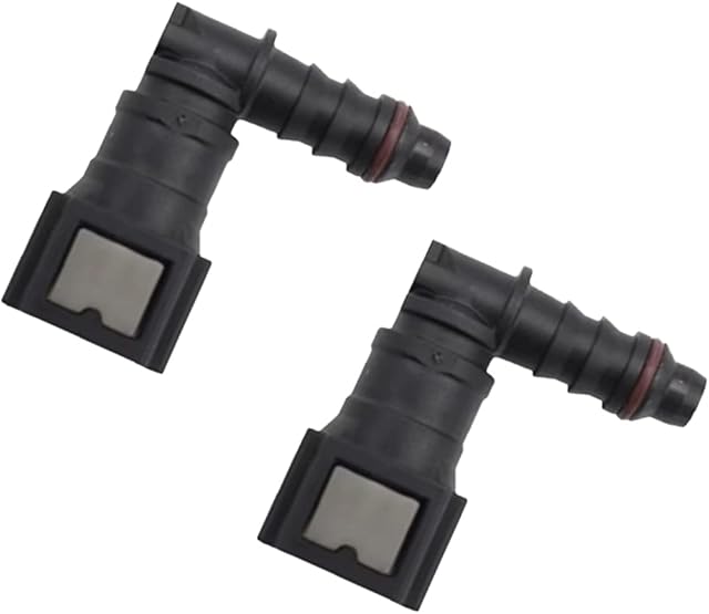 2 Pcs Fuel Line Quick Release Connect Connector Motorcycle Hose Coupler Car Fuel Line Hose for Car, Motorcycle