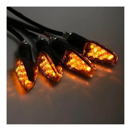 Intermitentes LED para moto con diseño premium y señal trasera alta 4