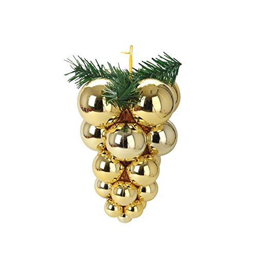 Autour de Minuit Boule Grappe, Plastique, Or, 17 x 17 x 29 cm Cover