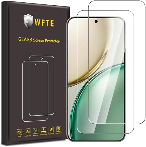WFTE [Lot de 2 Verre Trempé pour Honor Magic 8 Lite, 0,26mm Film ...