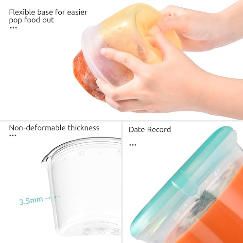 U-Taste Silicone Food Storage Containers Set - 50% Off