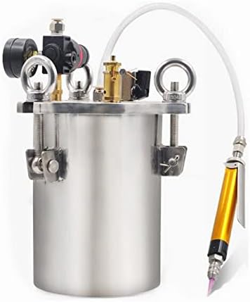3L Stainless Steel Pressure Tank Simple Dispensing Machine Manual High Precision Glue Dispenser High Flow Dispensing Valve