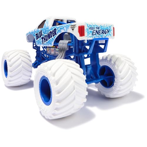 Monster Jam Camión Monster Blue Thunder a Escala 1:24 miniatura 4