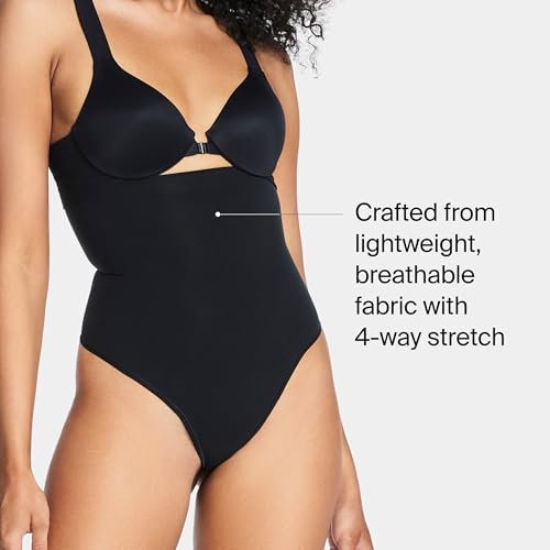 Slip gainant taille haute pour lisser le ventre sans serrer - 4