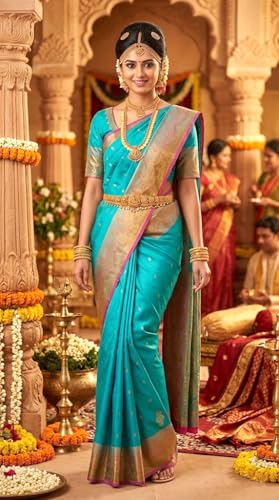 SREE KUMARAN kanchipuram silk saree – image 3