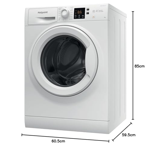 Hotpoint 9kg 1400rpm Freestanding Washing Machine - White - Image 9
