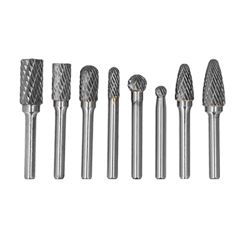 Set 8 pzas Fresas de Carburo 6mm para Corte y Grabado miniatura 5