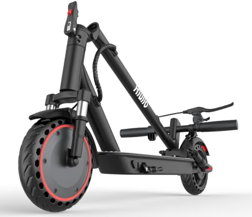 Image of Electric Scooter, 19 MPH, 15 to 21 Miles Long Range, 350W Motor, Foldable E Scooter for Teens Adults Big Kids-Scooter with App, 8.5-inch Tires and Dual Braking