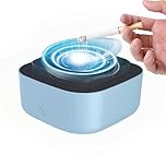 Neioaas 2 In 1 Multifunctional Ashtray Air Purifier with Filter, Portable Negative Ion Air Freshener for Business, Car, Home, Office (Blue)