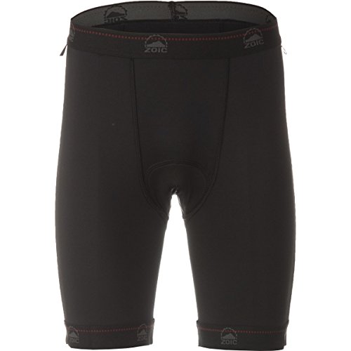 ZOIC Shorts masculinos premium forrado, preto, GG