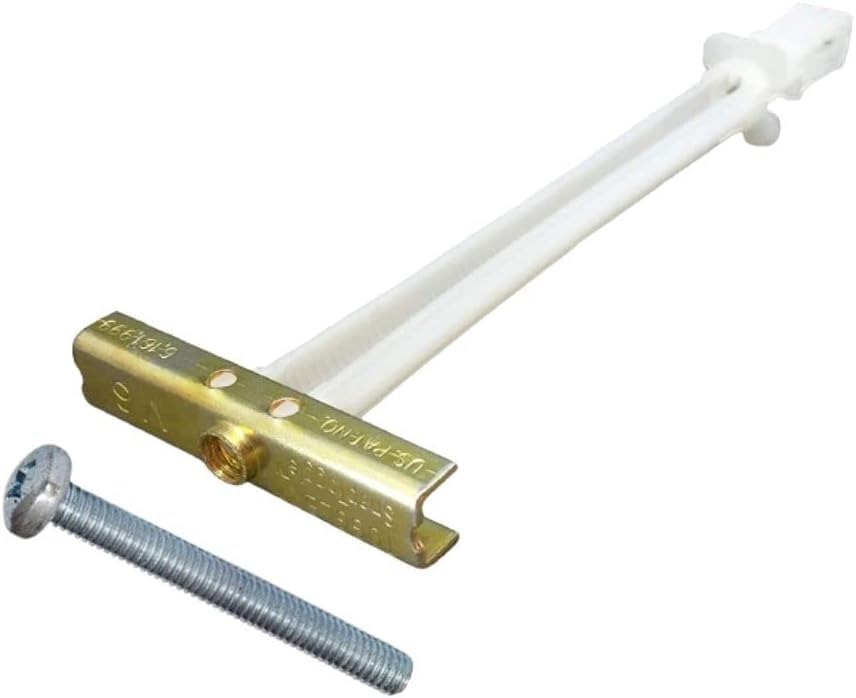Pack of 4 Genuine M5 Snap Toggle Heavy Duty Plasterboard Drywall Fixing with Bolt Anchors Silver Plated Drywall Fixing Cavity Wall Fixing.