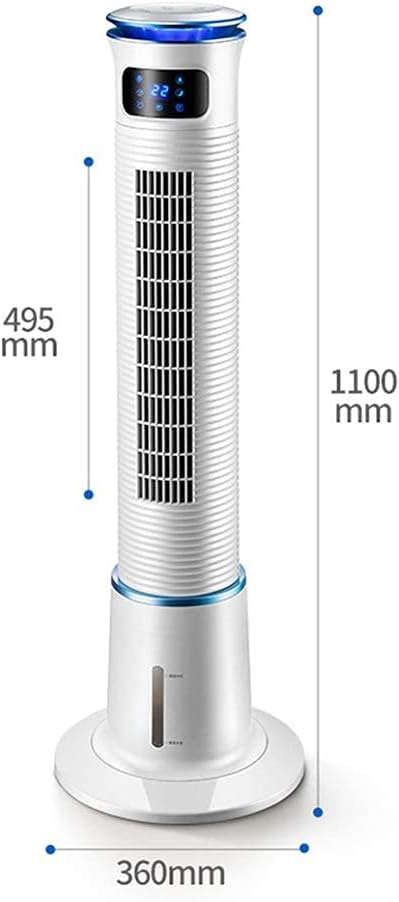 Air Cooler for Home Office Air Coolers Evaporative Coolers Tower Airconditoner Conditioner Whit Remote Control Portable Super 3 Fan Speed Unit Quiet Humidifier Misting Fan for Home Office B