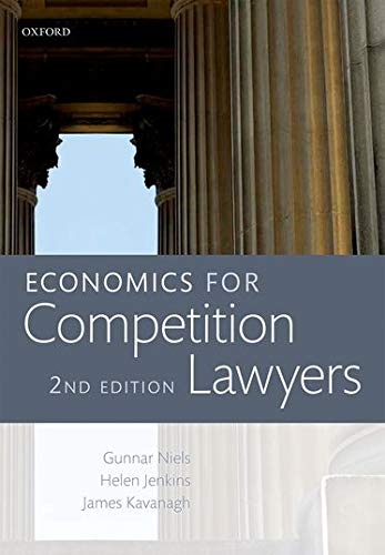 Télécharger Economics for Competition Lawyers livre En ligne