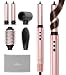 Brightup 5 in 1 Air Styler, 1400W High Speed Hair Dryer Brush, Professional Automatic Hair Curler with Cool Shot Button, 800 Million Ionic, No Heat Damage, with Travel Bag