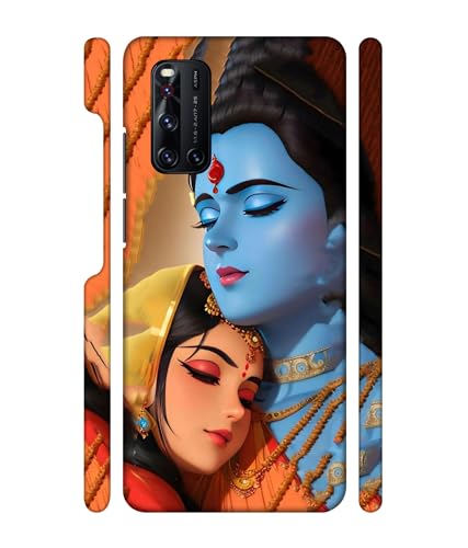 Image of Lord ''Rama-Sita'' -(Unique Art) Printed Hard Mobile Back Cover & Case for Vivo V19, Designer | Protective & Premium Cover & Case