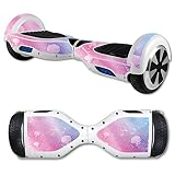 MightySkins Glossy Glitter Skin for Self Balancing Mini Scooter Hover Board - Pink Diamond | Protective, Durable High-Gloss Glitter Finish | Easy to Apply, Remove, and Change Styles | Made in The USA