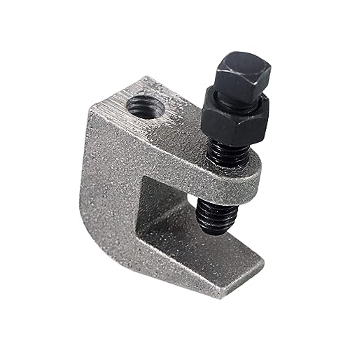 NIDAYE Beam Clamps, 3/8" Iron Safety Beam Clamp, 3/4" Jaw Opening, Beam Wall Ceiling Mount Vertical Piping Support-Clamp for Copper, PVC Tubing, 10 Packs
