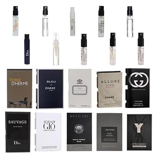 HASMI Men's cologne Perfume Sampler fragrance designer Travel-Size perfume sampler sets mini gift 10pcs
