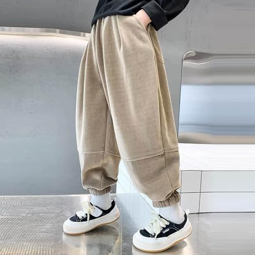 Jogging garçon avec doublure chaude et finitions techniques imperméables - 3