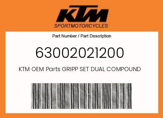 KTM Open End Dual Compound Hand Grips 63002021200 by KTM - Image 4