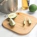 Home Mini Cutting Board Small Fruit Cutting Board Solid Bamboo Wood Board for Baby Infant dormitoryＩSet of 2