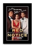 ✯ A GIFT THEY'LL ACTUALLY LOVE - Be a legend with this signed printed poster of one of the mega blockbuster movies, Red Notice. A starstruck present for them and top present-giving points to you! ✯ YOU WON'T FIND A BETTER PRODUCT FOR THE PRICE - Just...