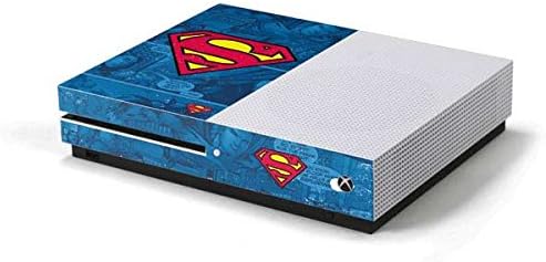 Skinit Decal Gaming Skin Compatible with Xbox One S Console - Officially Licensed Superman 2025 Superman & Krypto Watch The Earth Design