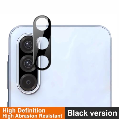 Image of ZARALA Glass Camera Lens Protector For Samsung Galaxy A36 5G [9H Hardness] [6D Lens Protector ] [Easy Installation] Black