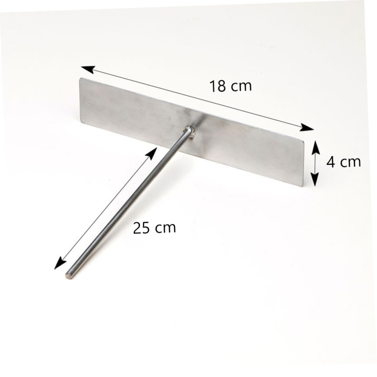 Unomor Stainless Pancake Rake Crepe Spreader Large Great Batter Dispenser for Cooking Utensils