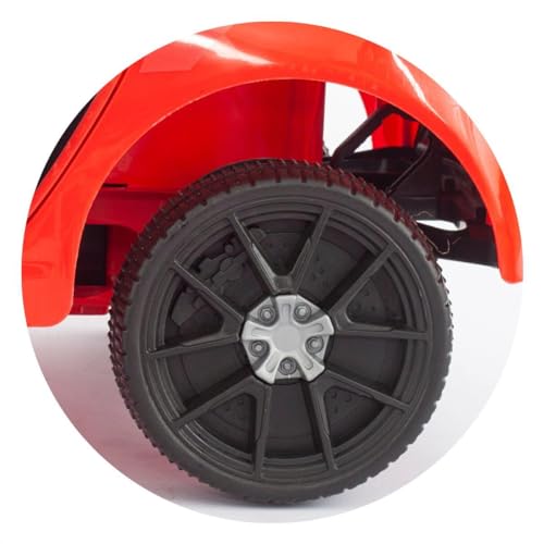 Carro Elétrico Infantil Vermelho Motorizado com Controle Remoto Luz e Som Bang Toys