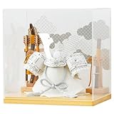 ROITOKA 五月人形 兜 アクリルケース飾り YUKUMO ユクモ 5.玲央 弓太刀ウォールナット