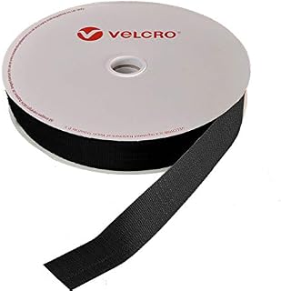 Velcro Brand Black Sew-on Tape Hook and Loop 50mm 1 Metre Hook and 1 Metre Loop