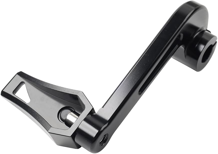 Cndask027 Shifter Peg Mid Control Shift Lever 1pc for Harley-Davidson 1200 Roadster XLCX - -2016-2020 CNC Aluminum, Rubber Black 16 * 15 * 10