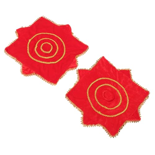 COLLBATH Velvet Dance Handkerchief Large Square Bandanas Traditional Paisley Pattern Perfect for Dance Events